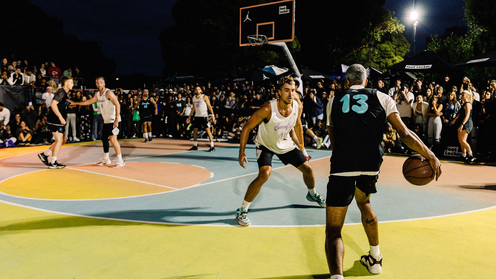 Summer Jam Basketball Festival game night